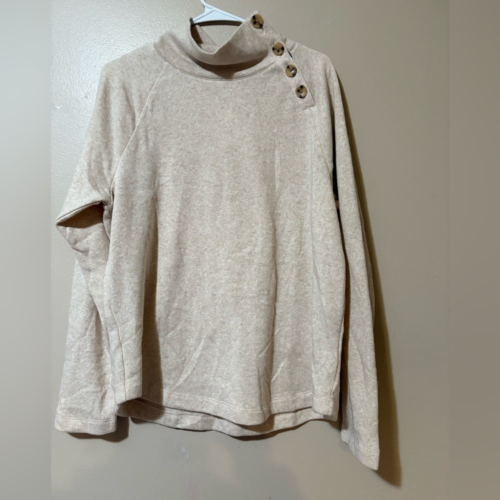 J.Crew Pullover Sweatshirt Womens size Large NWT